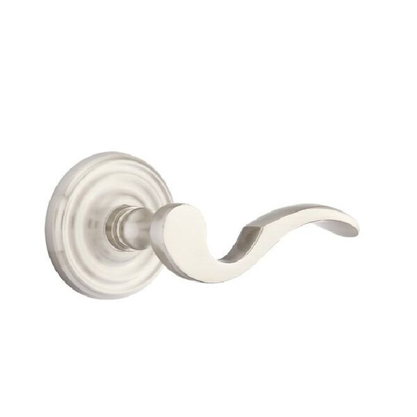 Emtek Cortina Lever Right Hand 2-3/8 in Backset Privacy w/Regular Rose for 1-1/4 in to 2 in Door 8200CUS15RH - main